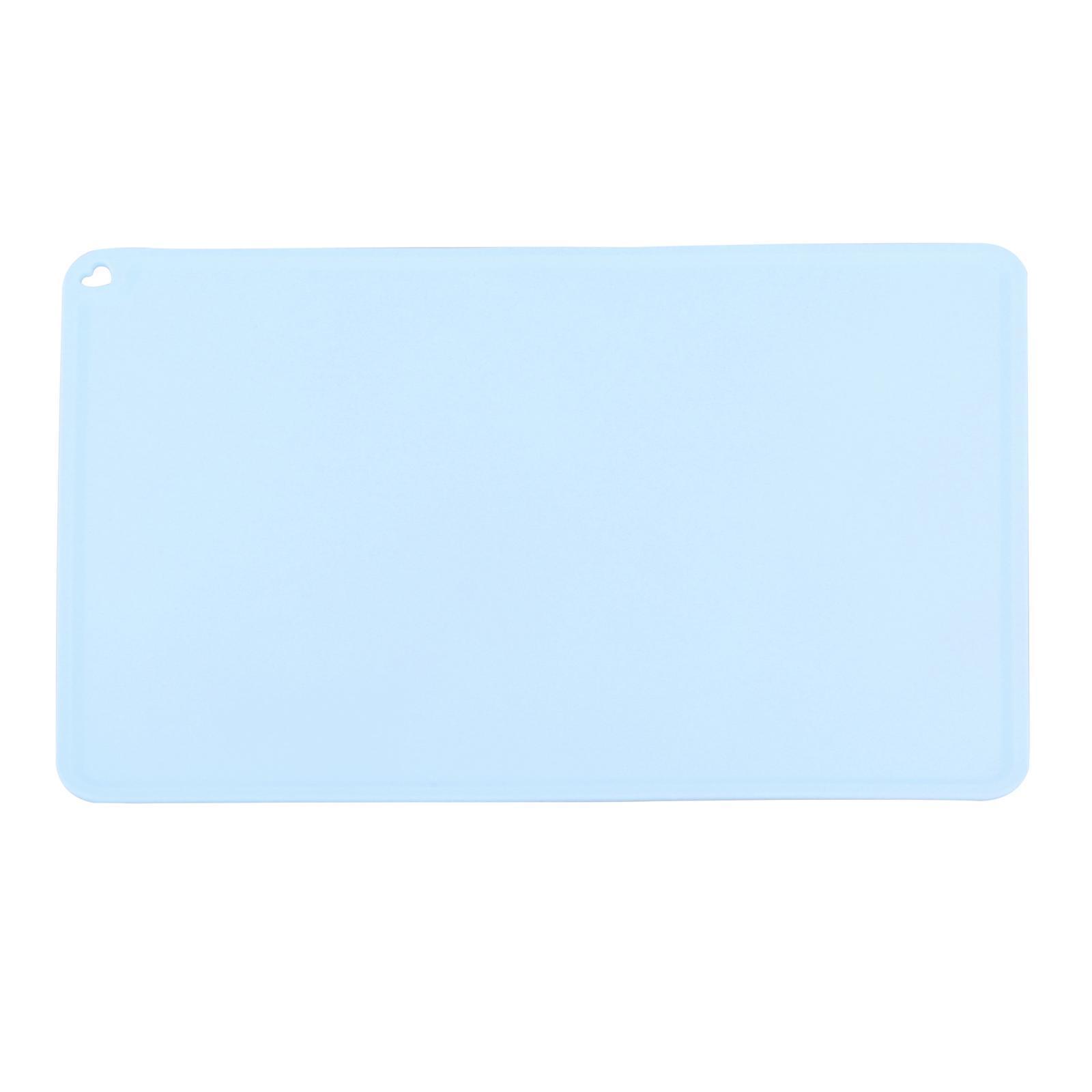 Silicone  410 x 310mm To Protect Work Surface Light Blue