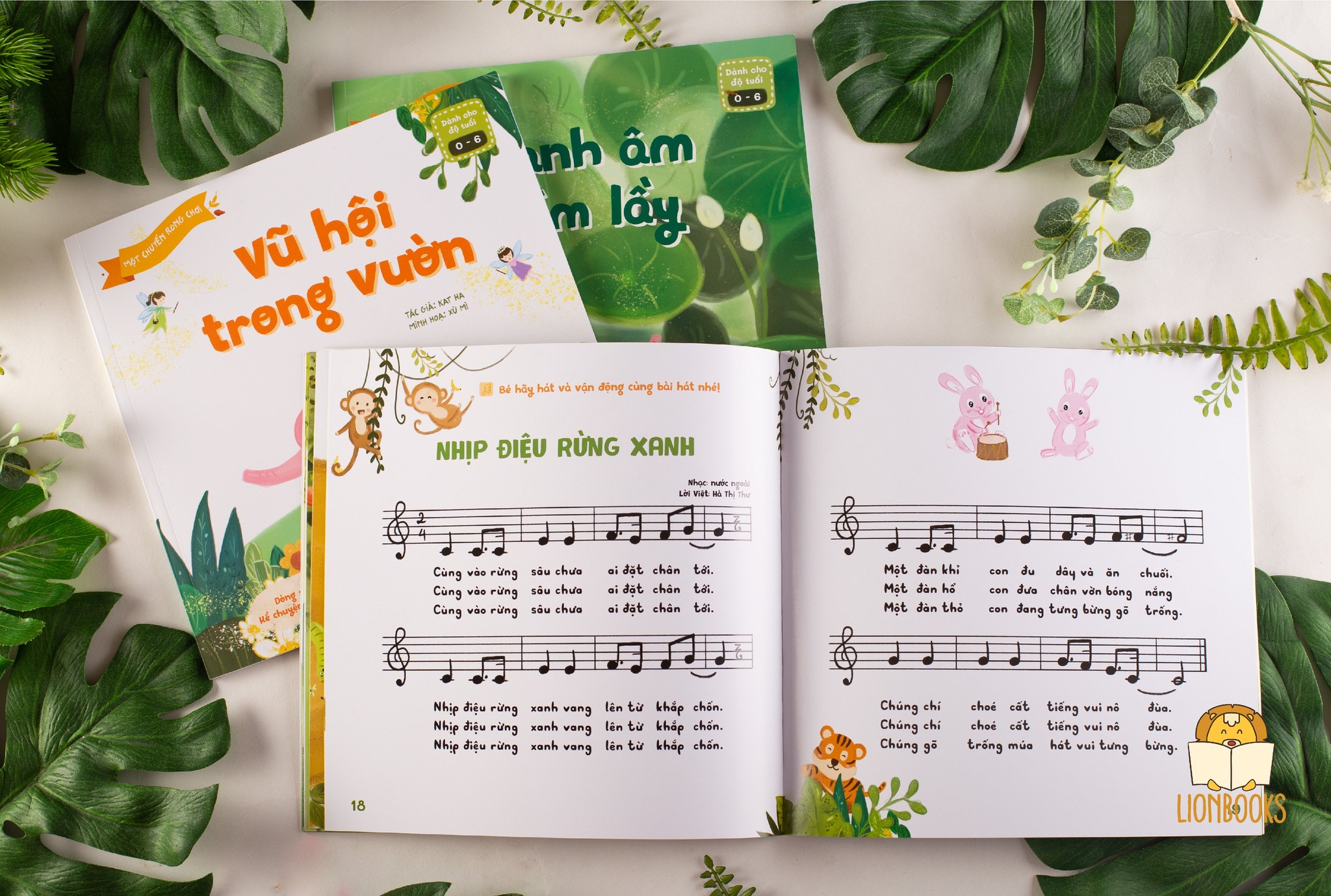 Combo Sách Kể Chuyện Âm Nhạc - Bộ "MỘT CHUYẾN RONG CHƠI" - Sách Thơ & Âm Nhạc Cho Bé Mầm Non 0-3 4-5-6 Tuổi