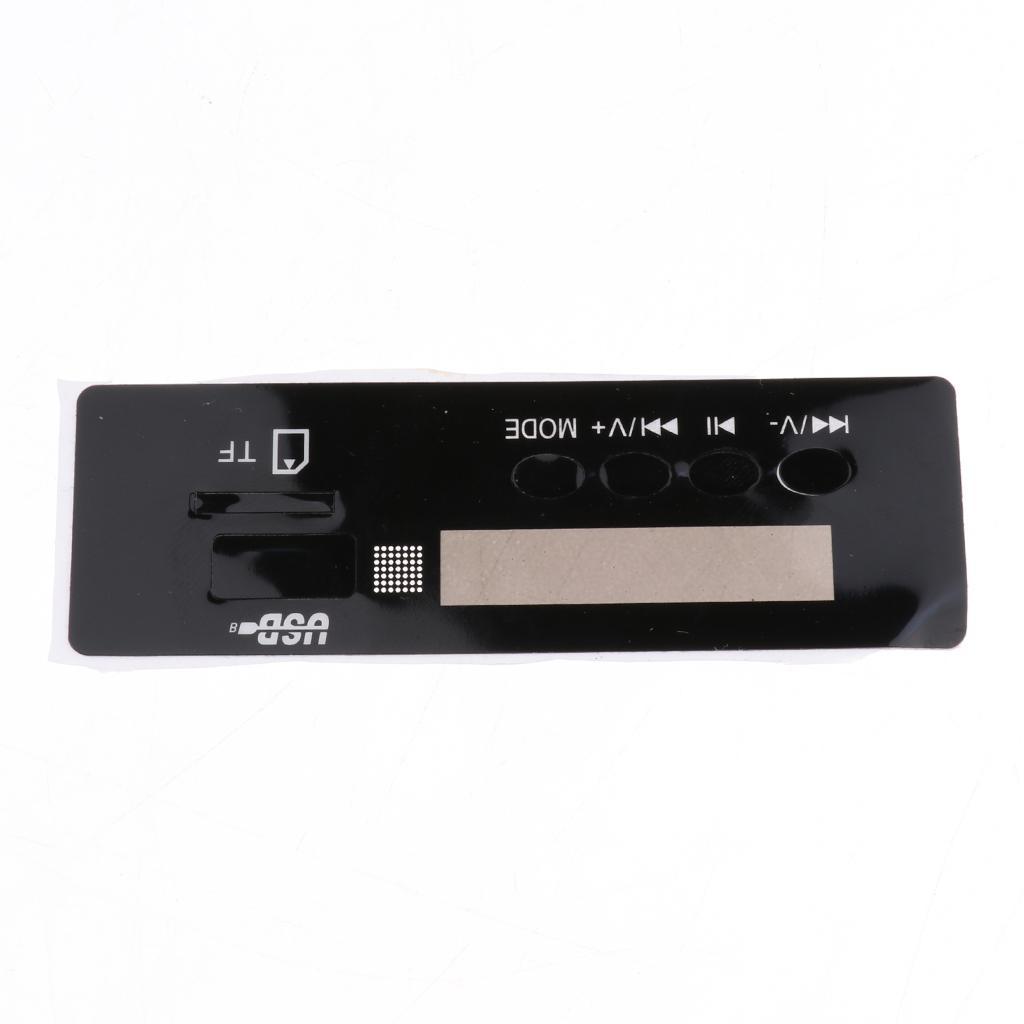 MP3 Decoder Time Display Card Turning Off Supported Memory Card U-Disk TF