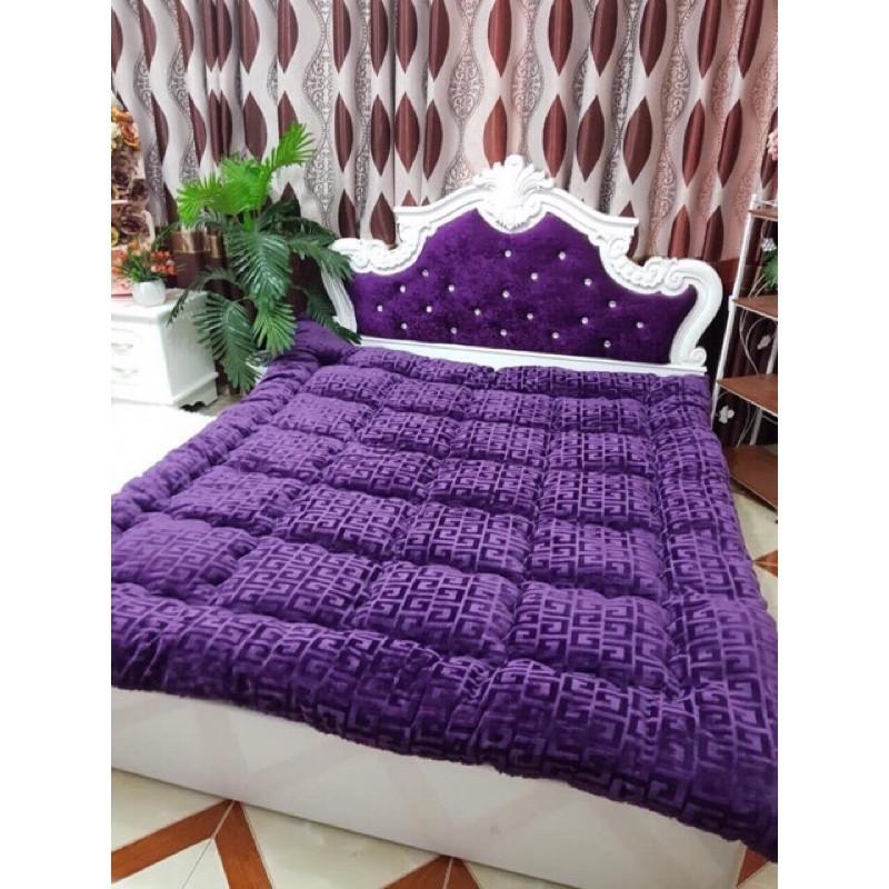 Chăn Lông Cừu Chữ Vạn Hàng Loại 1 Siêu Ấm Cao Cấp Dùng Mùa Đông