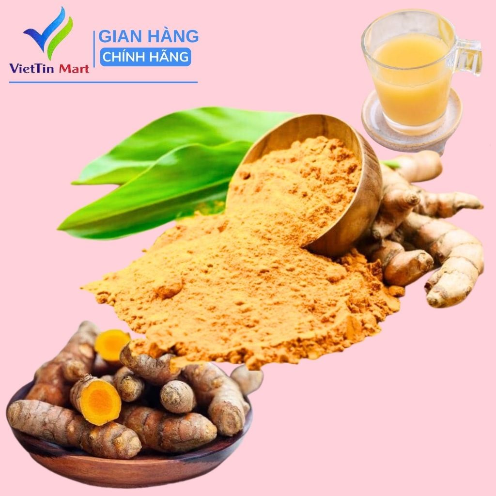 Bột nghệ nguyên chất VIETTIN MART 500g (HÀNG VIỆT NAM CHẤT LƯỢNG CAO)