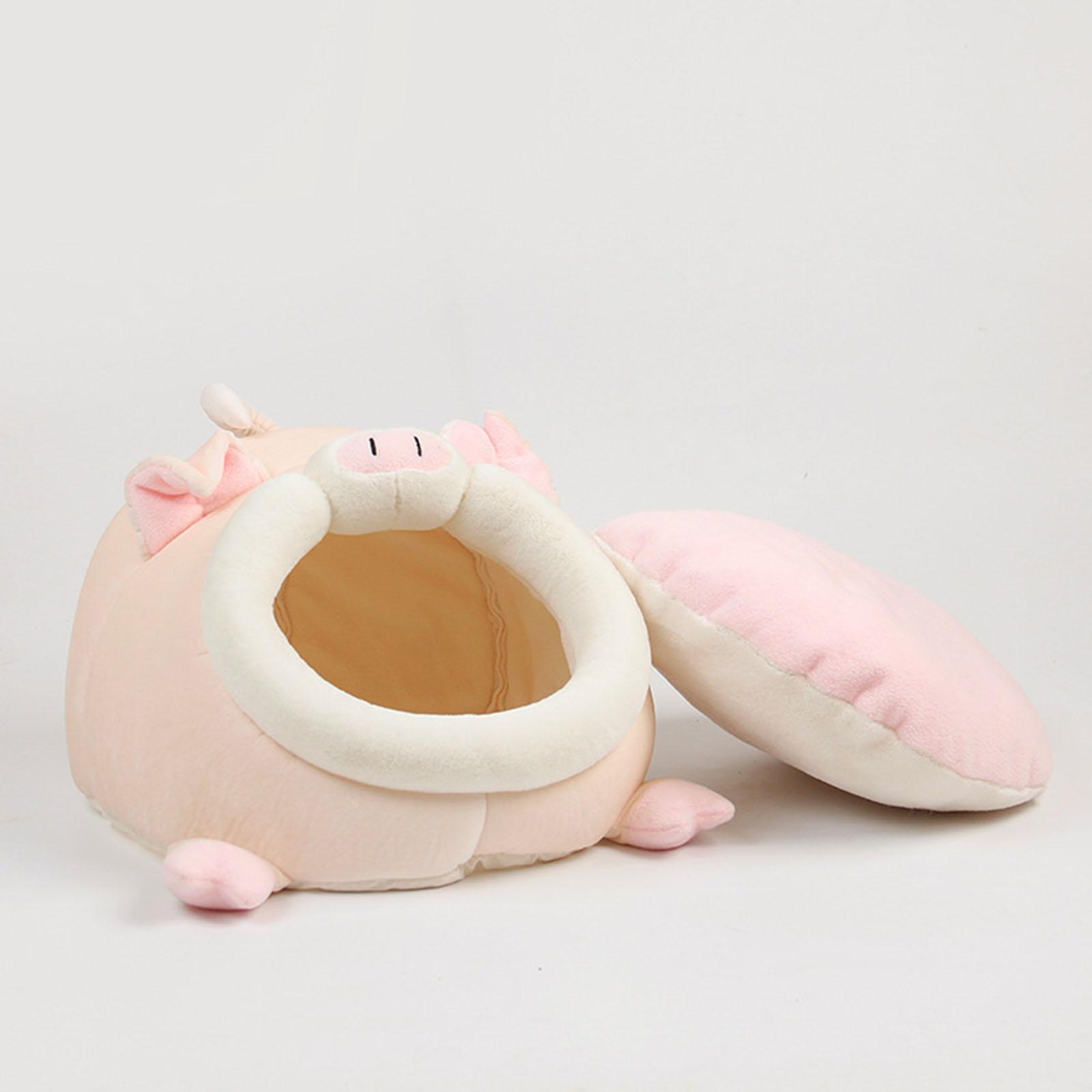 Small Animal Pet Bed, Sleeping House Habitat Nest for Guinea Hamster Hedgehog Rat Chinchilla Hideout Bedding Sack Cuddle Cage Accessories