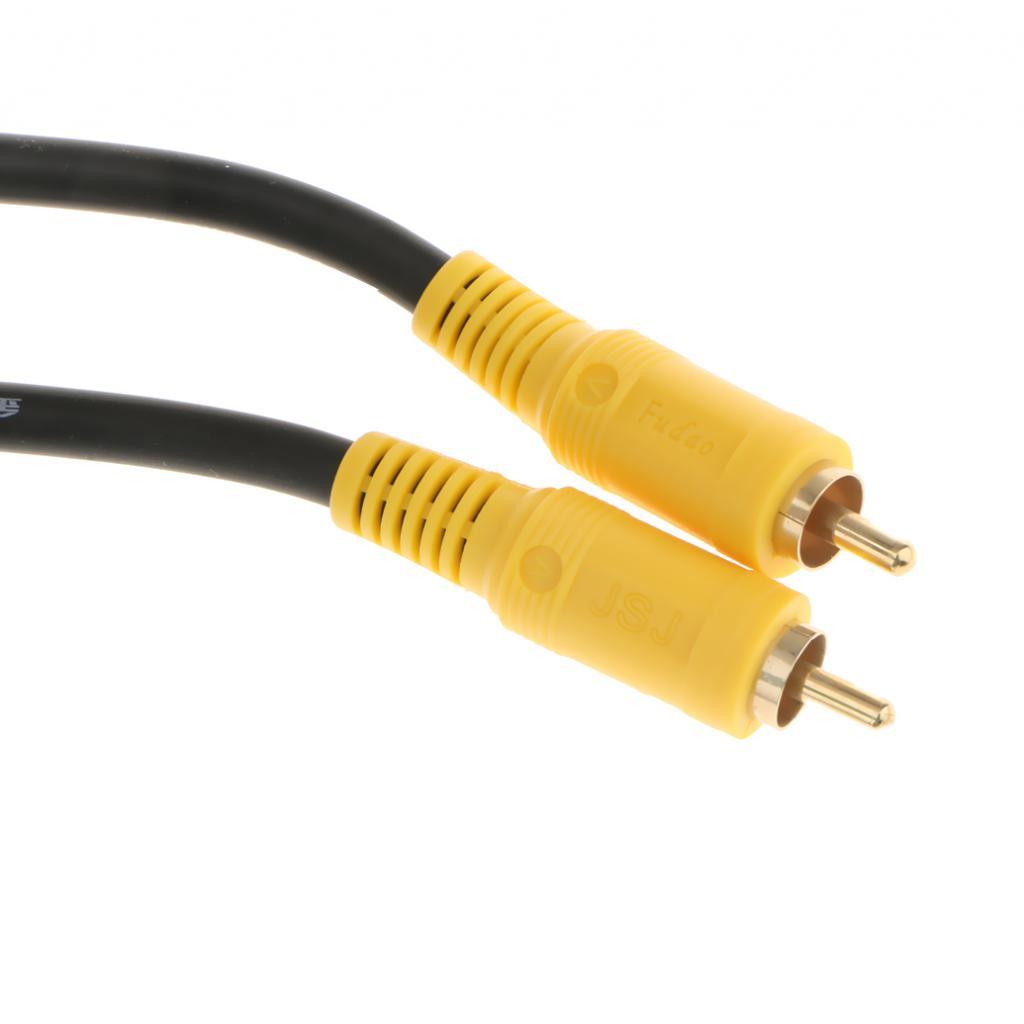 Digital Coaxial Audio Video Cable 75 Ohm Amplifier RCA Male To RCA Male