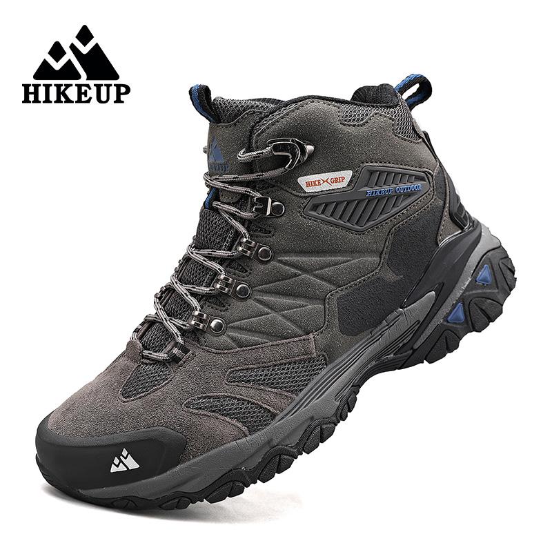 Giày đi bộ đi bộ đi bộ đi bộ đường dài ngoài trời Color: Black Shoe Size: 45