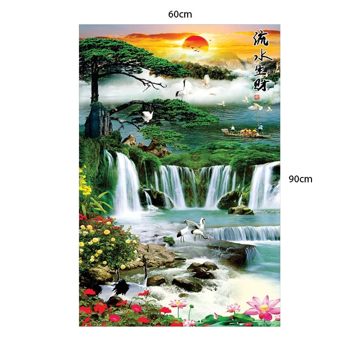 Decal Tranh dán tường phong thủy đẹp