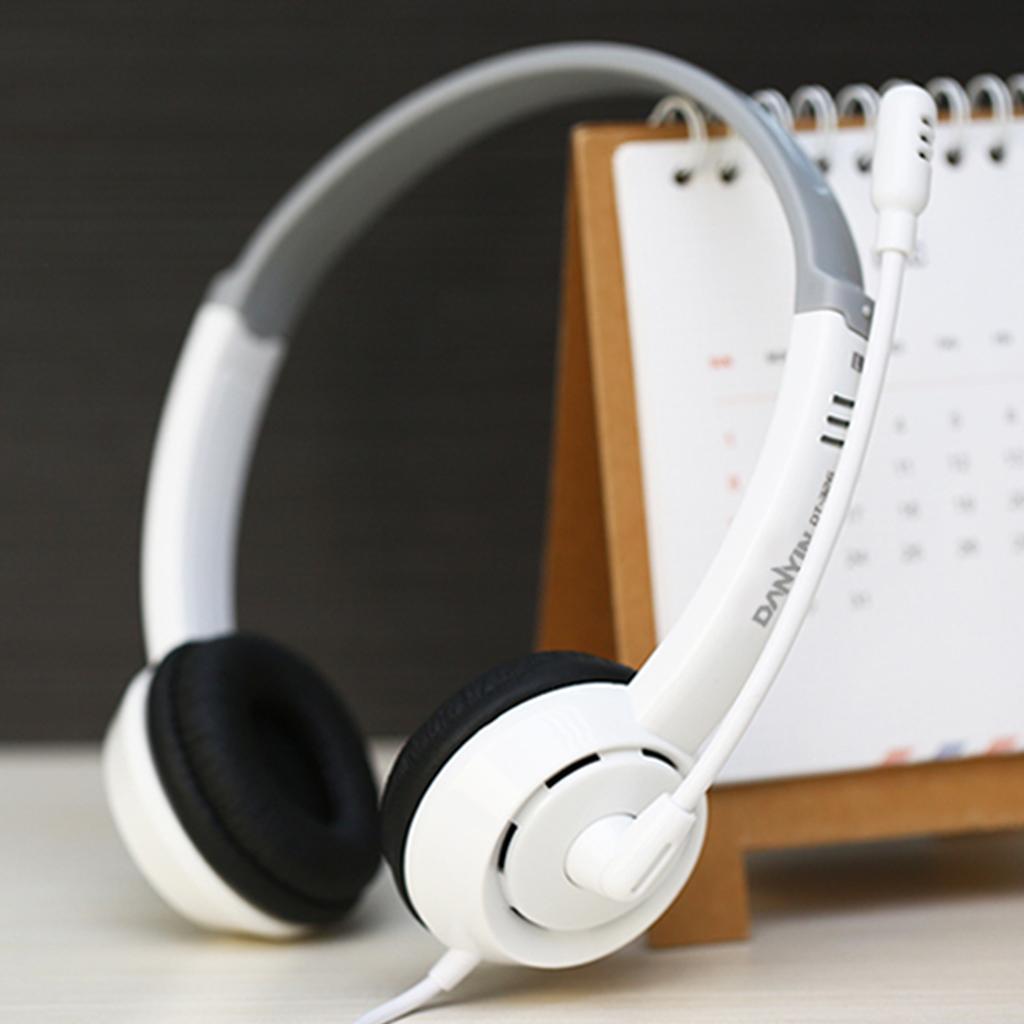 3.5mm   Children Headset Dual 3.5mm White