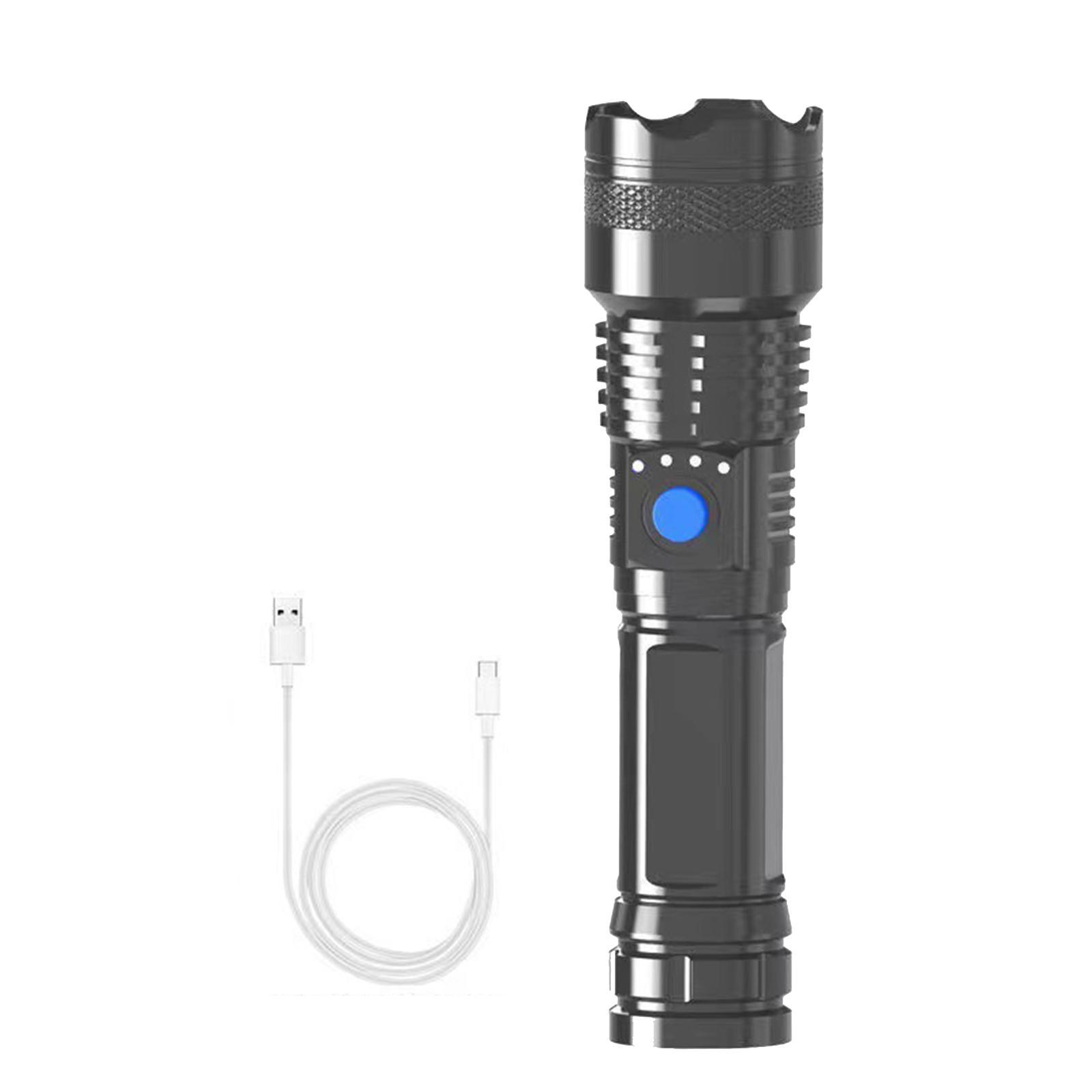 Handheld Flashlight Water Resistant Outdoor Torch for Travel Fishing Camping