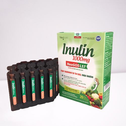 Inulin - Dạng ống dễ uống