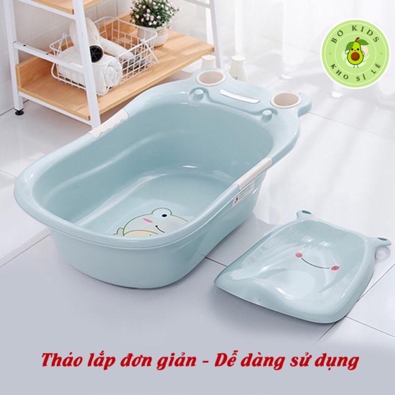 Chậu tắm ếch cho bé hàng Việt Nhật Cao Cấp (NO:2203)  -Thau tắm cho bé sơ sinh