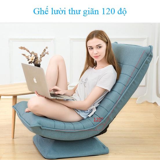 Ghế Mặt Trăng Thư Giãn Xoay 360 độ PUCA, Ghế Sofa Lười Tựa Lưng PUCA Kiểu Dáng Mới Nhất