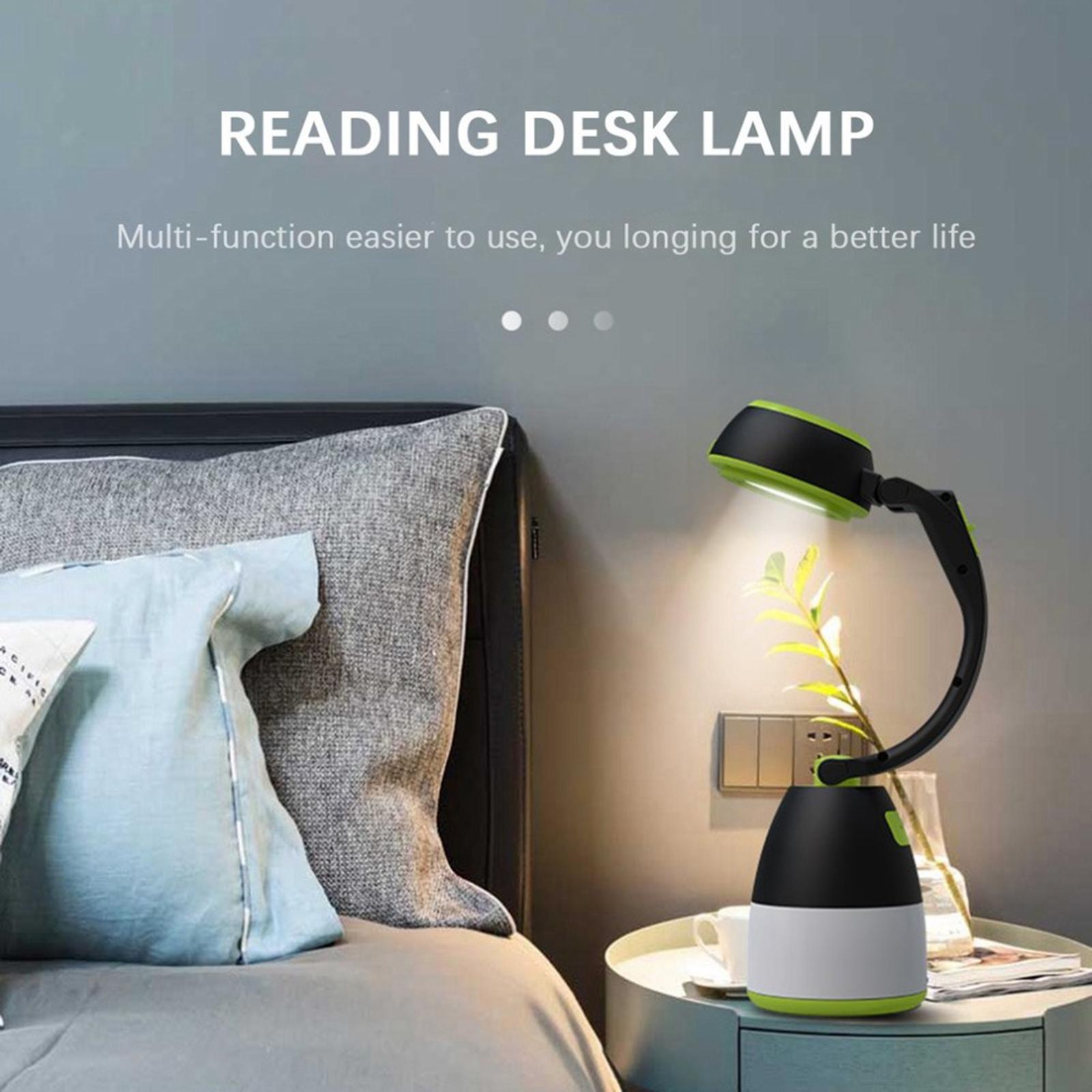 Camping Light Lantern Lamp Flashlight Torch Reading Lamp Strobe Green