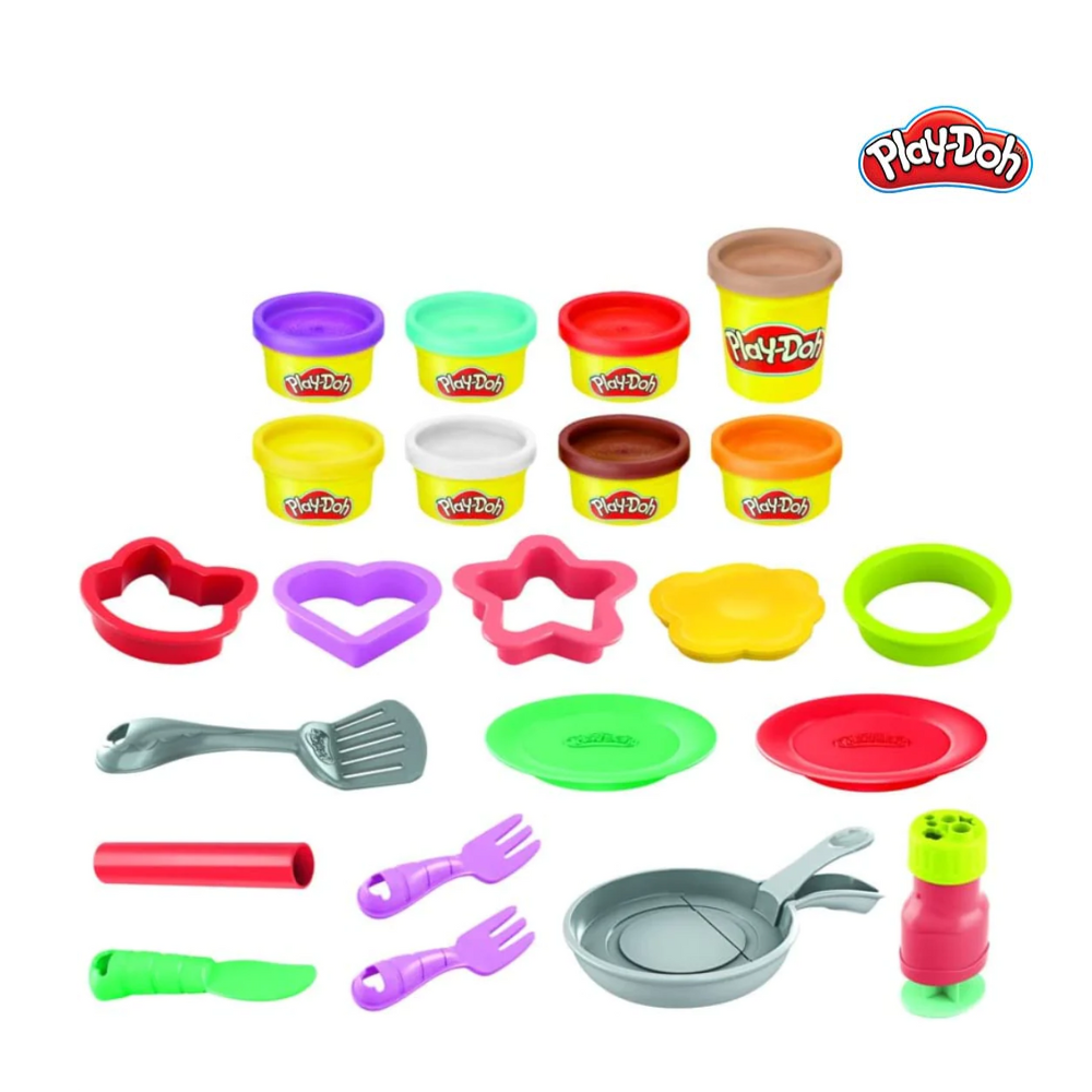 Bộ Đồ Chơi Đất Nặn Tập Làm Bánh Rán Play-Doh F1279