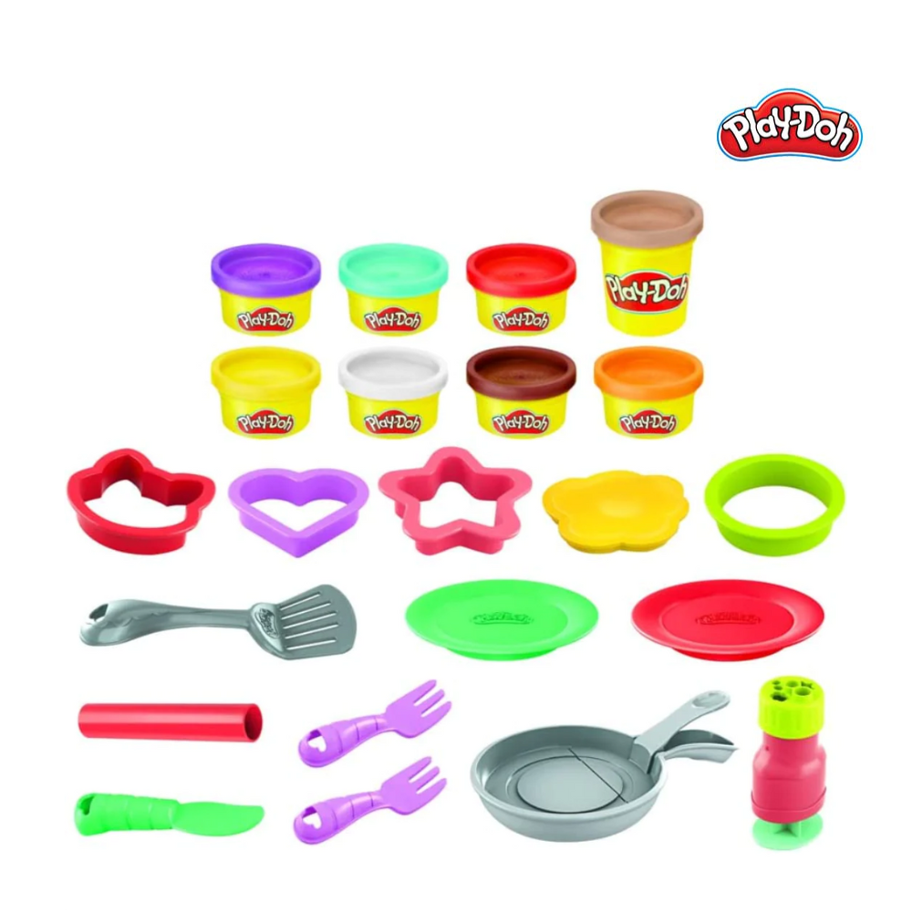 Bộ đồ chơi đất nặn tập làm bánh rán Play-Doh