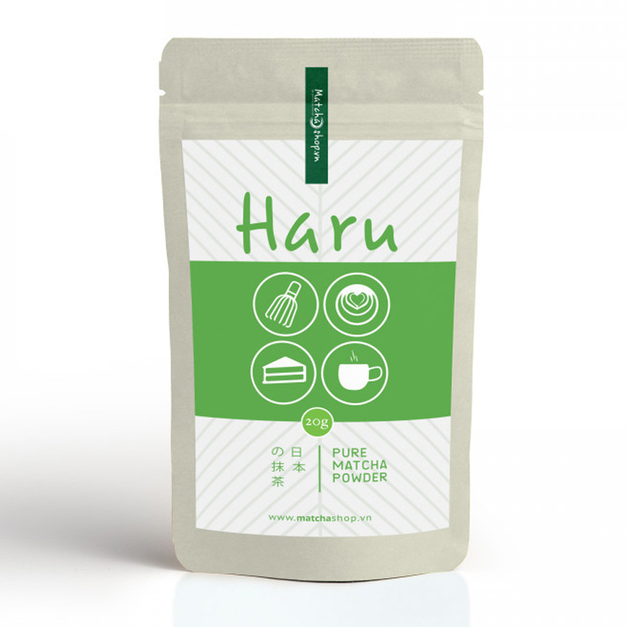 Bột trà xanh Matcha Haru 20g