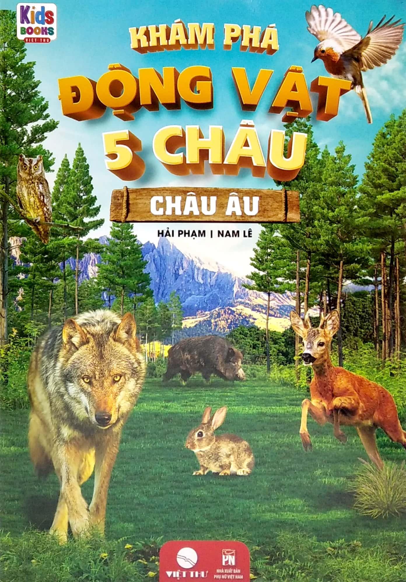 Bộ Sách Khám Phá Động Vật 5 Châu