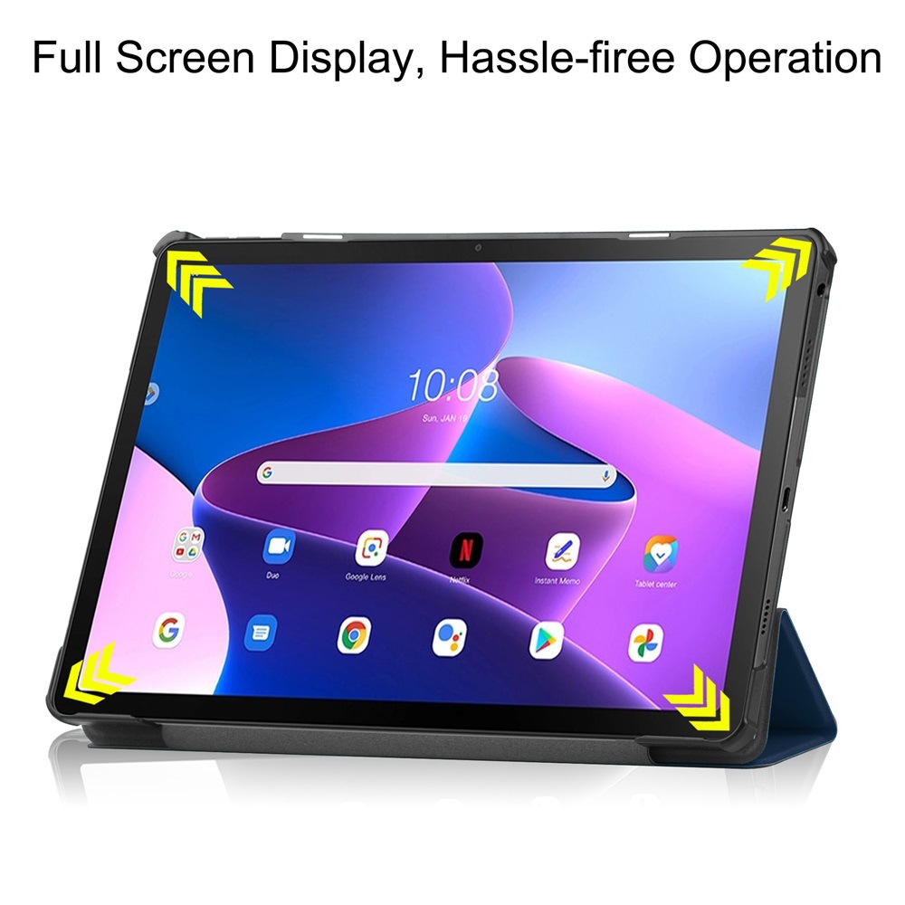 Bao da Cover Cho Máy Tính Bảng Lenovo Tab M10 Plus Gen 3 10.6 Xiaoxin Pad 2022 TB-125 / TB-128 Smart Cover