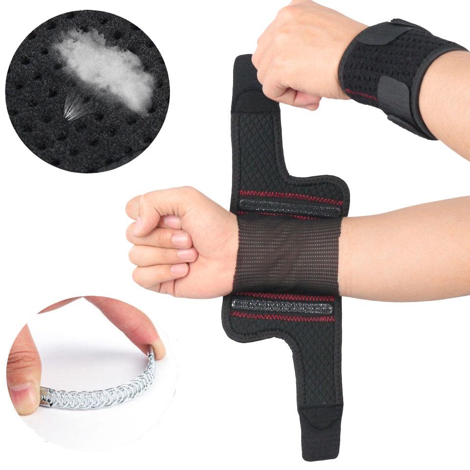 Đai quấn cổ tay thoáng khí hỗ trợ nâng tạ tập thể hình