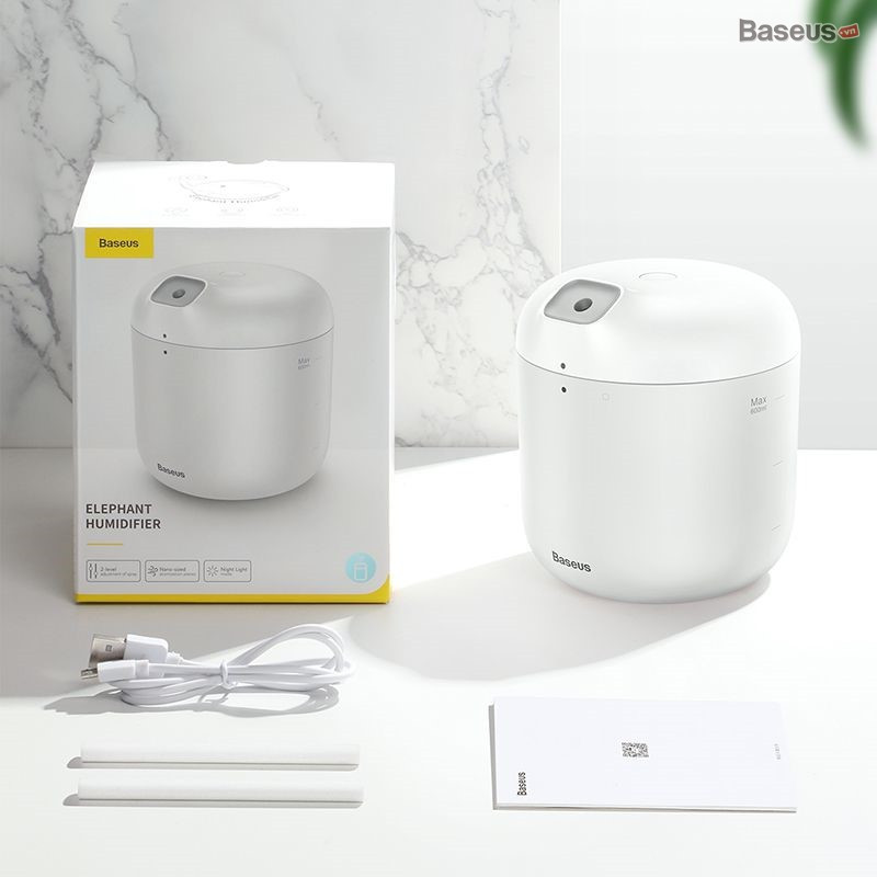 Máy phun sương tạo ẩm Baseus Elephant Humidifier - hàng chính hãng