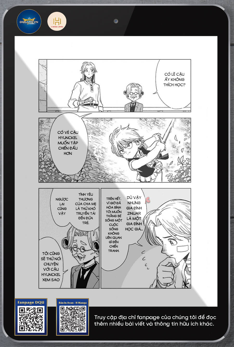 dragon quest - dũng giả avan và ngục viêm ma vương chapter 43 40