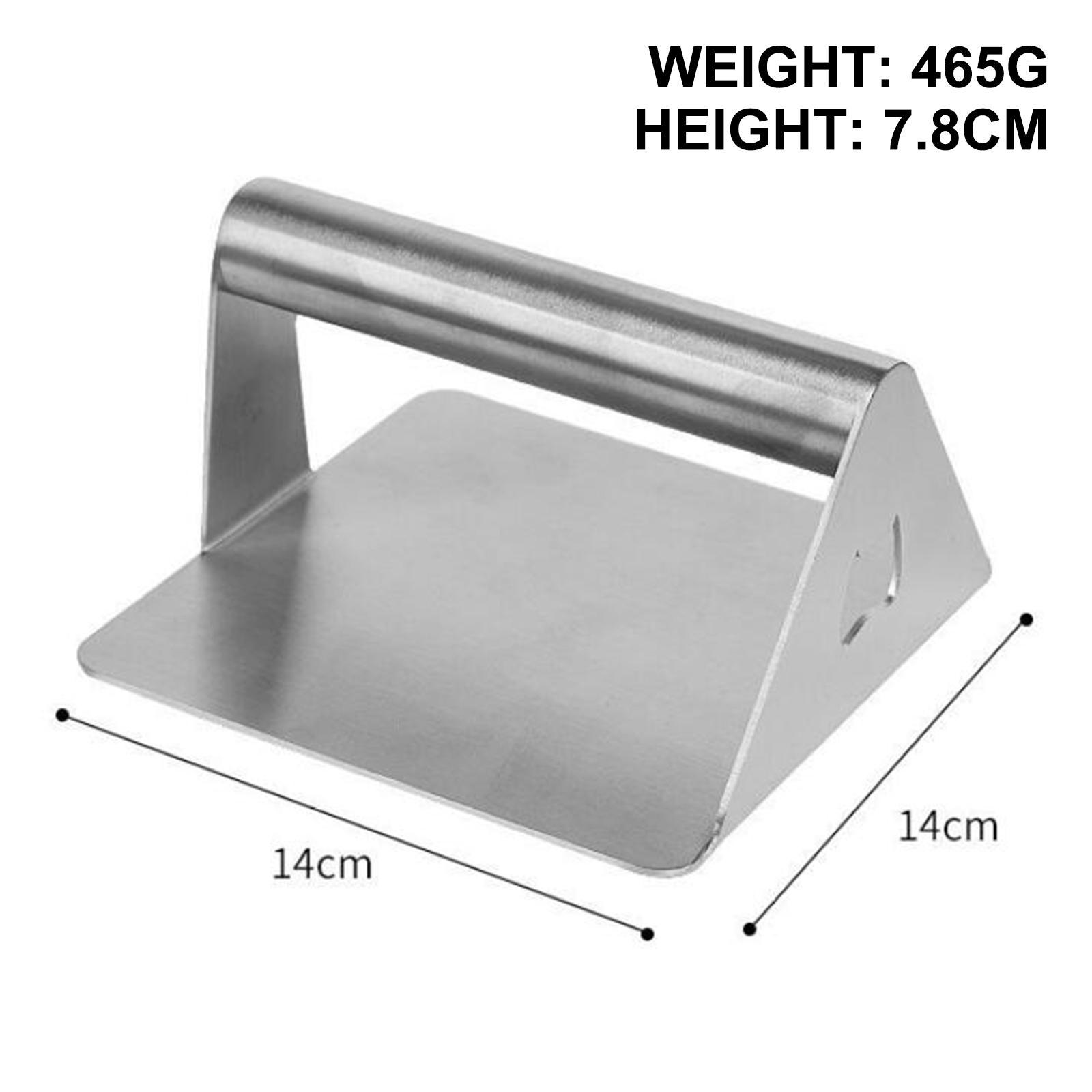 Professional Stainless Steel Burger Press Grill Press Grill Cooking Meat ols