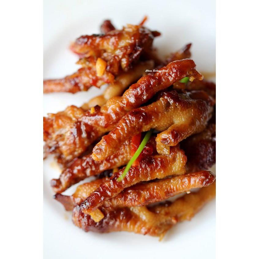 Chân gà cay heyyo ướp xì dầu 1 hộp 10 đồ ăn vặt chân gà Việt Nam giai giòn sần sật vệ sinh an toàn thực phẩm