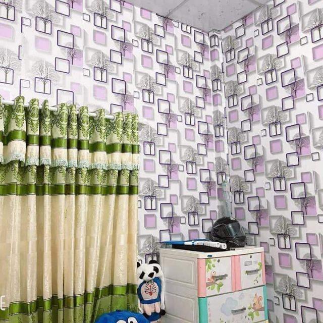 10m giấy dán tường 3D phong cách hàn quốc.