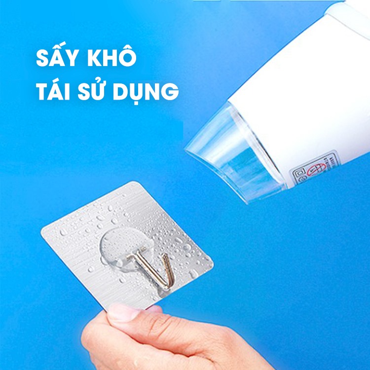 Móc Đơn Đầu Móc Xoay 180 Độ Dán Tường GIHOME Inox 304