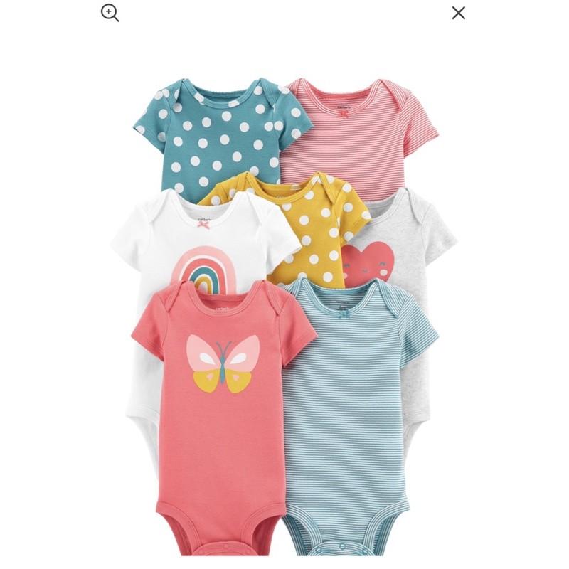  Set 5 bodysuit ngắn tay xuất dư xịn sò