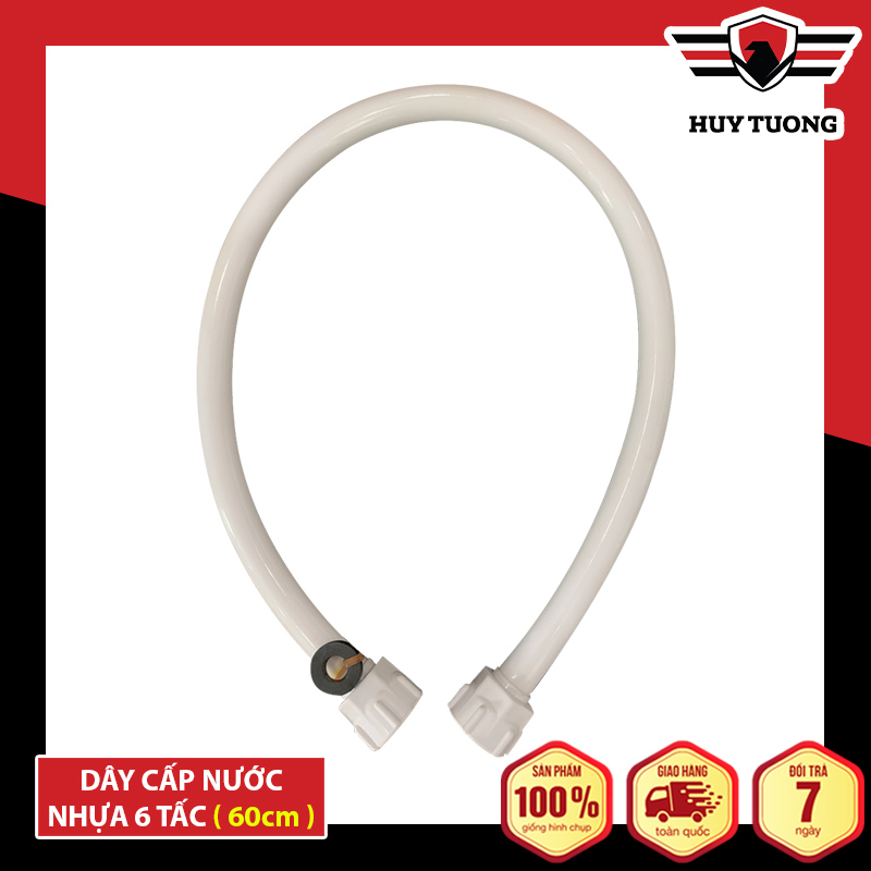 Dây cấp nước nhựa chất liệu tốt, bền bỉ, cao cấp, dùng cấp nước cho các thiết bị vệ sinh, máy nước nóng, máy nóng lạnh, bình nước nóng lạnh, vòi chậu lavabo