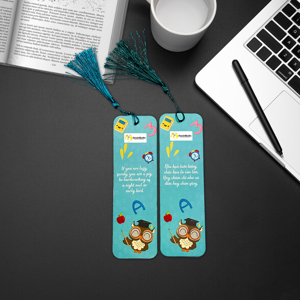 Combo 03 cái Bookmark đánh dấu sách có tua rua (ngẫu nhiên)