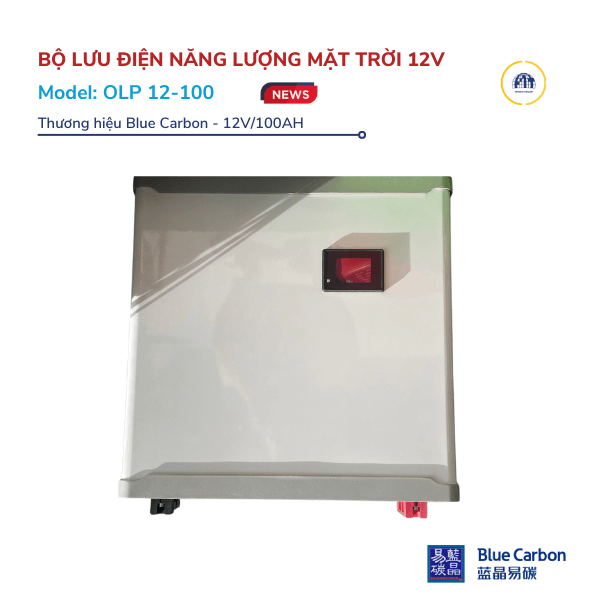 Pin lithium lưu trữ năng lượng mặt trời 12v 100ah (51,2V)