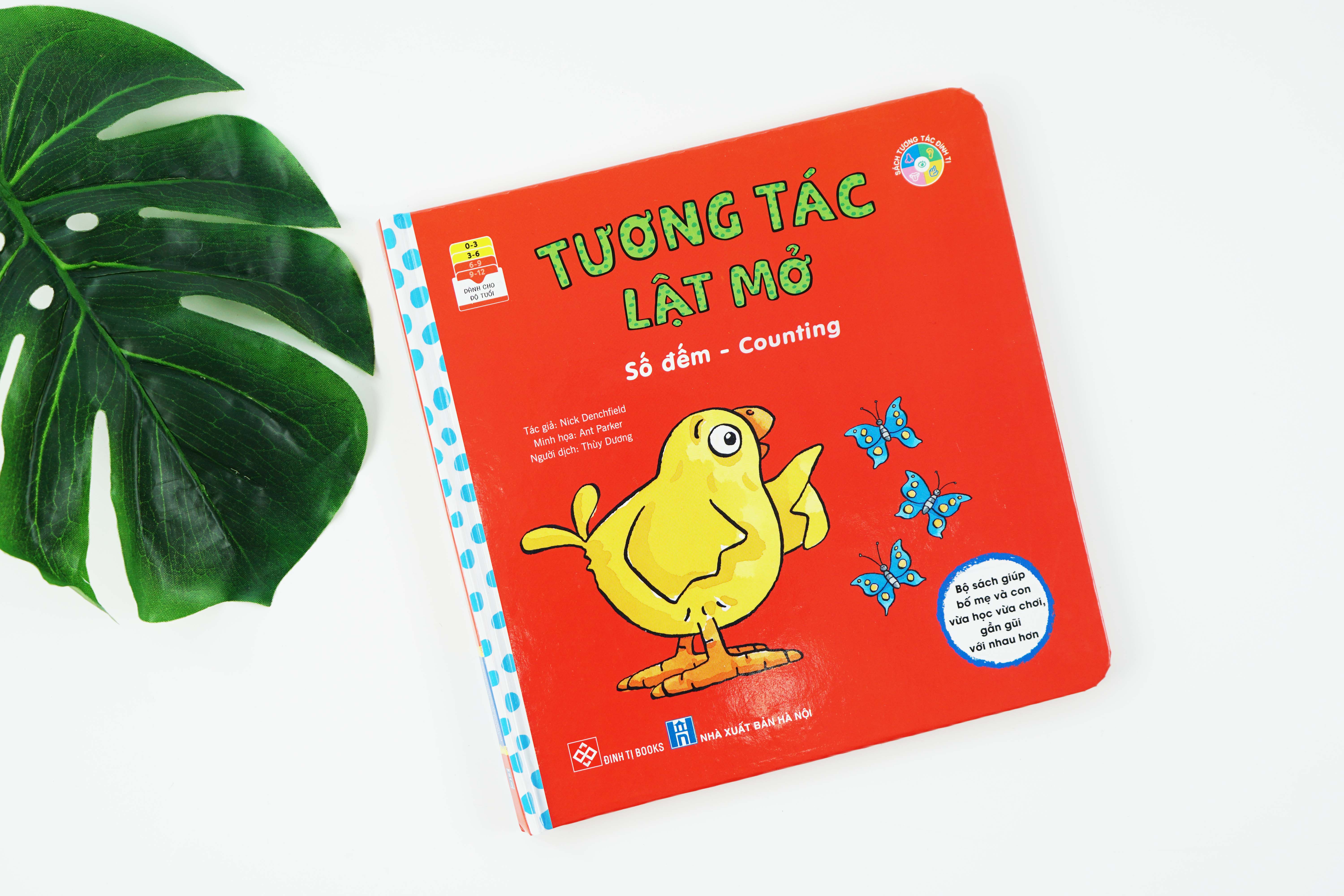 Sách - Tương tác lật mở song ngữ Anh - Việt giúp bé mở rộng vốn từ vựng theo cách đầy thú vị - Đinh Tị Books