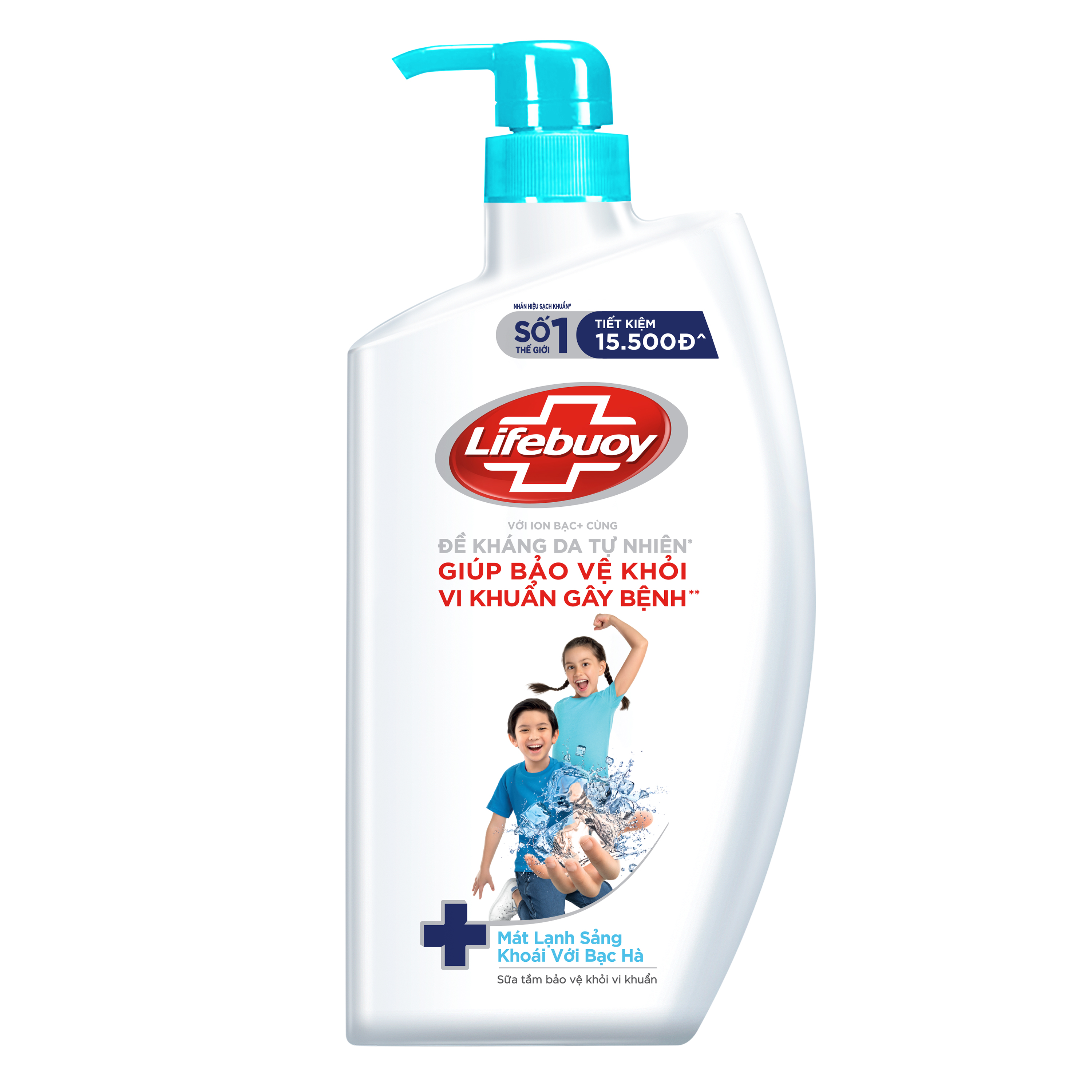 Sữa Tắm Lifebuoy Sạch Khuẩn Bảo Vệ Khỏi 99.9% Vi Khuẩn Gây Bệnh Tạo Cảm Giác Mát Lạnh Sảng Khoái Trên Da Chai 800G