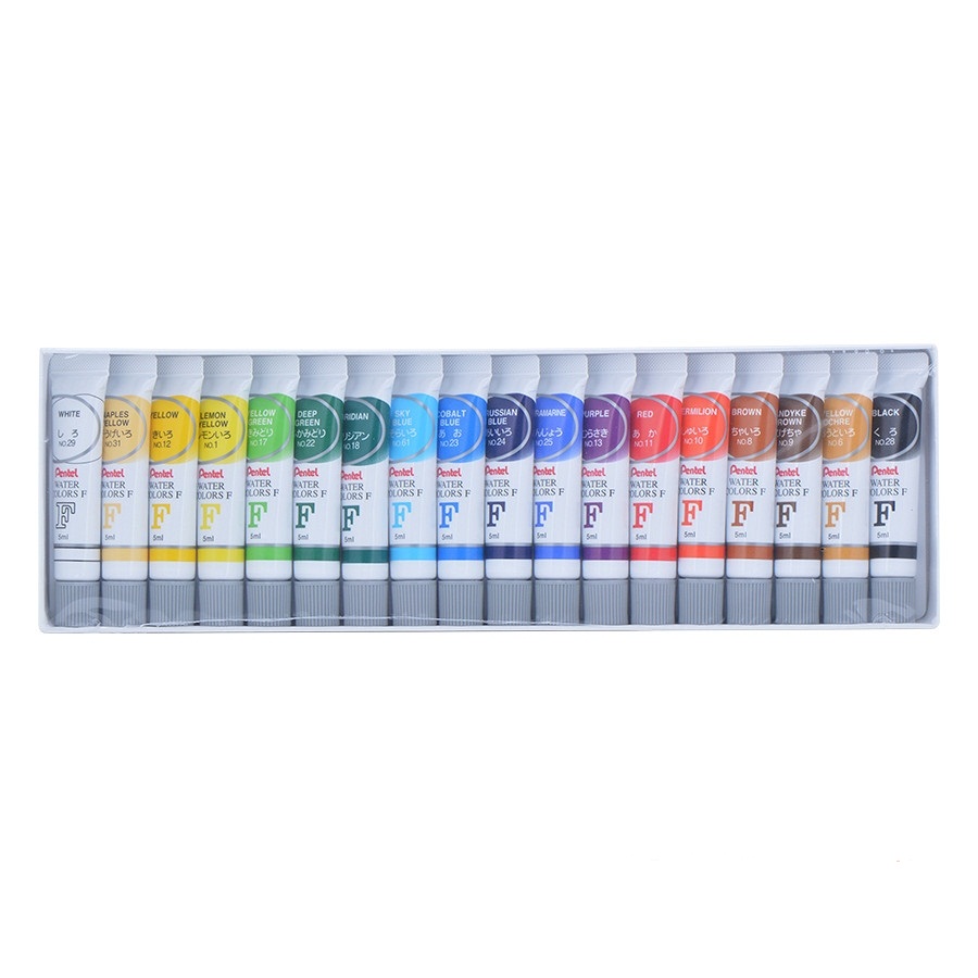 Màu nước 18 màu Pentel WFRS-18