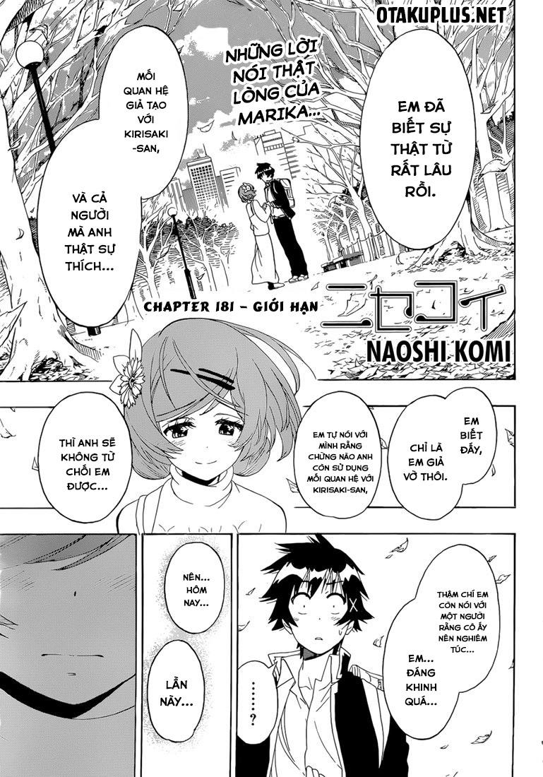 nisekoi - tình yêu giả tạo chapter 181 2