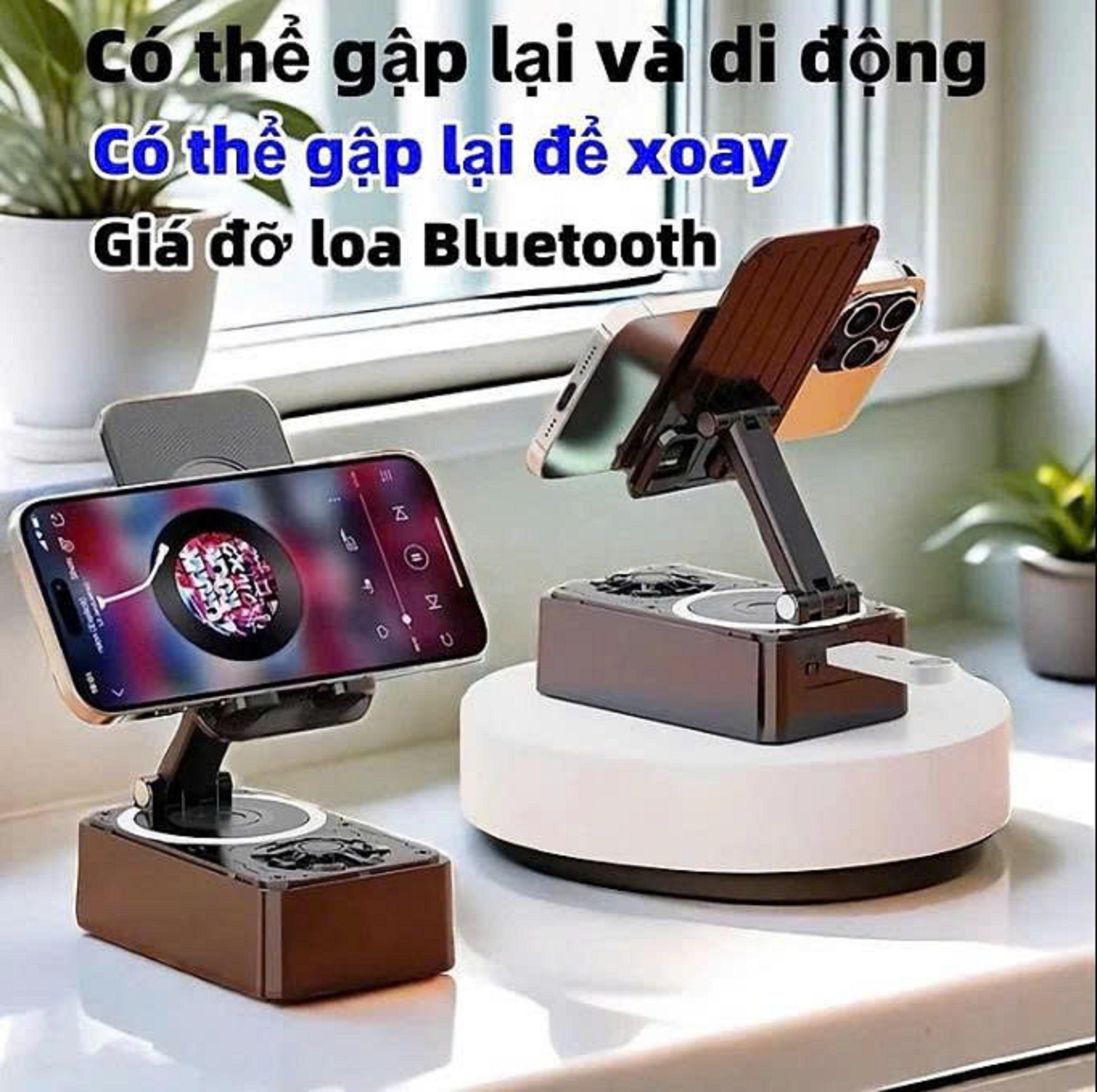 [KoSuyTu] Giá Đỡ Điện Thoại 3 Trong 1 Kèm Pin Dự Phòng &amp; Loa Bluetooth - Đa Năng Tiện Lợi Di Động Điều Chỉnh Góc 360 Độ Tương Thích Nhiều Thiết Bị