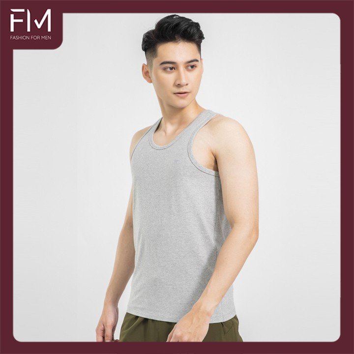 Áo thun ba lỗ nam, chất thun cotton mềm  mại, thoải mái, có size 4XL cho người 100kg- FORMEN SHOP- FMTT004