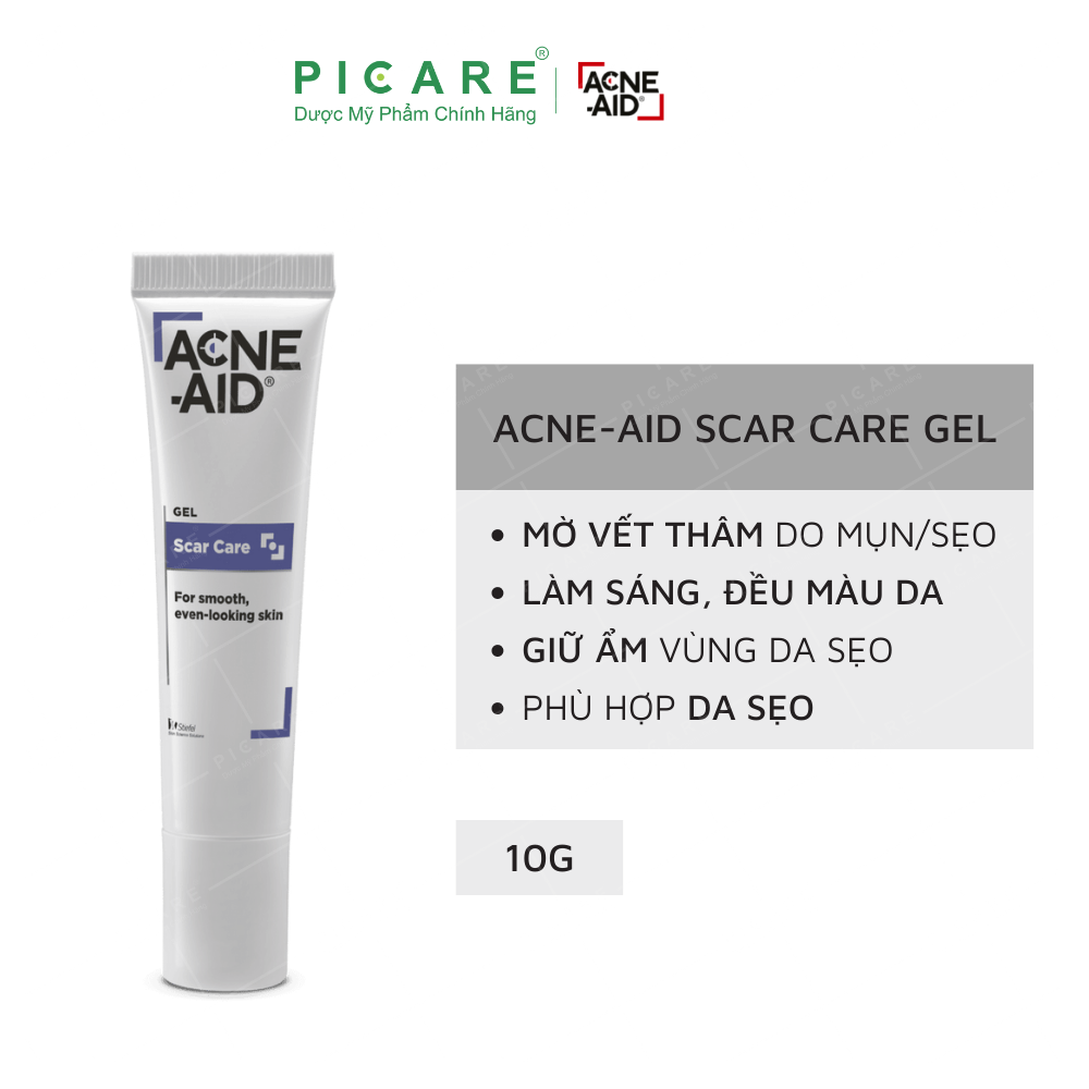 Gel Cải Thiện Sẹo Acne-Aid Gel Scar Care 10g