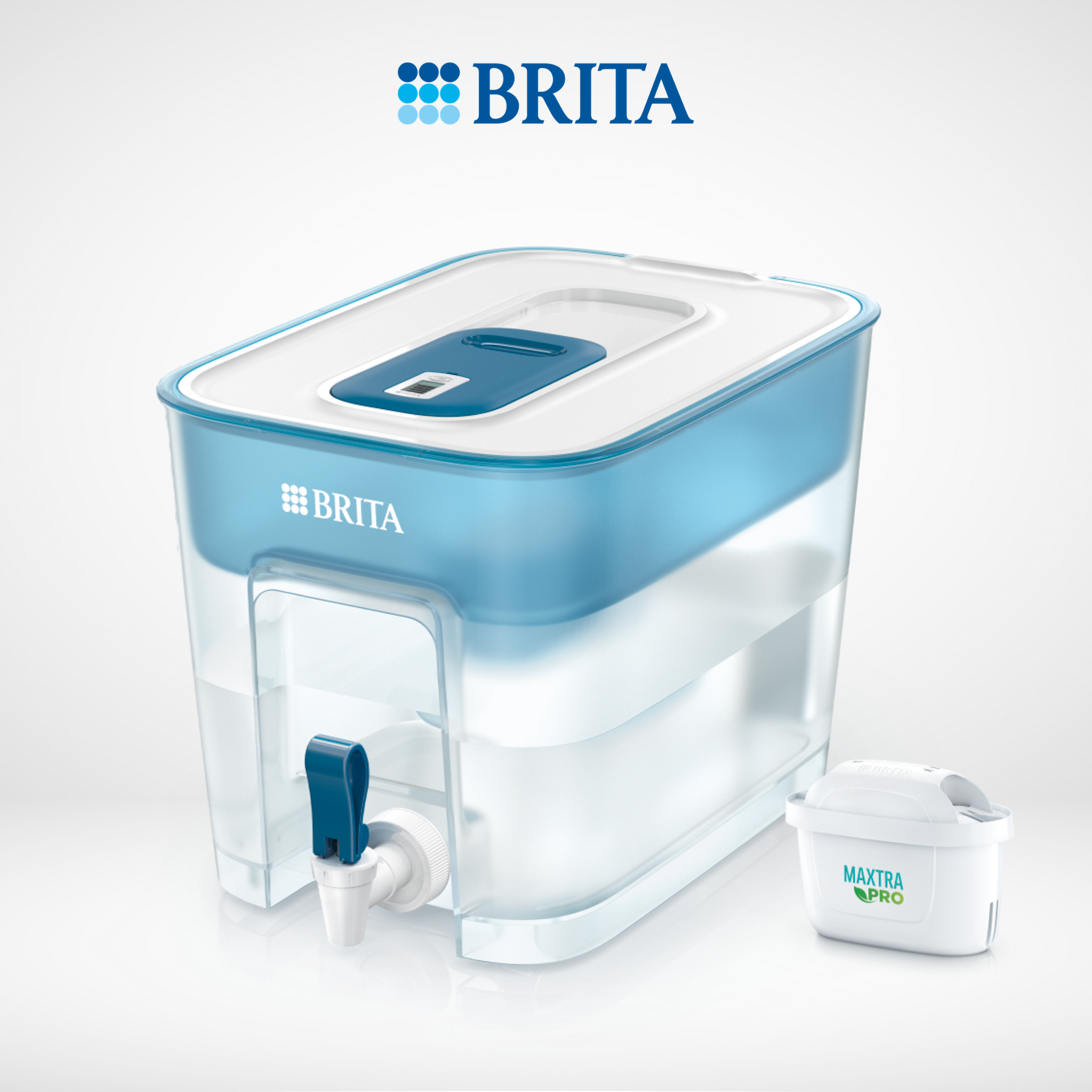 Bình lọc nước BRITA Flow 8.2L (có sẵn 1 lõi lọc Maxtra Pro 150L)