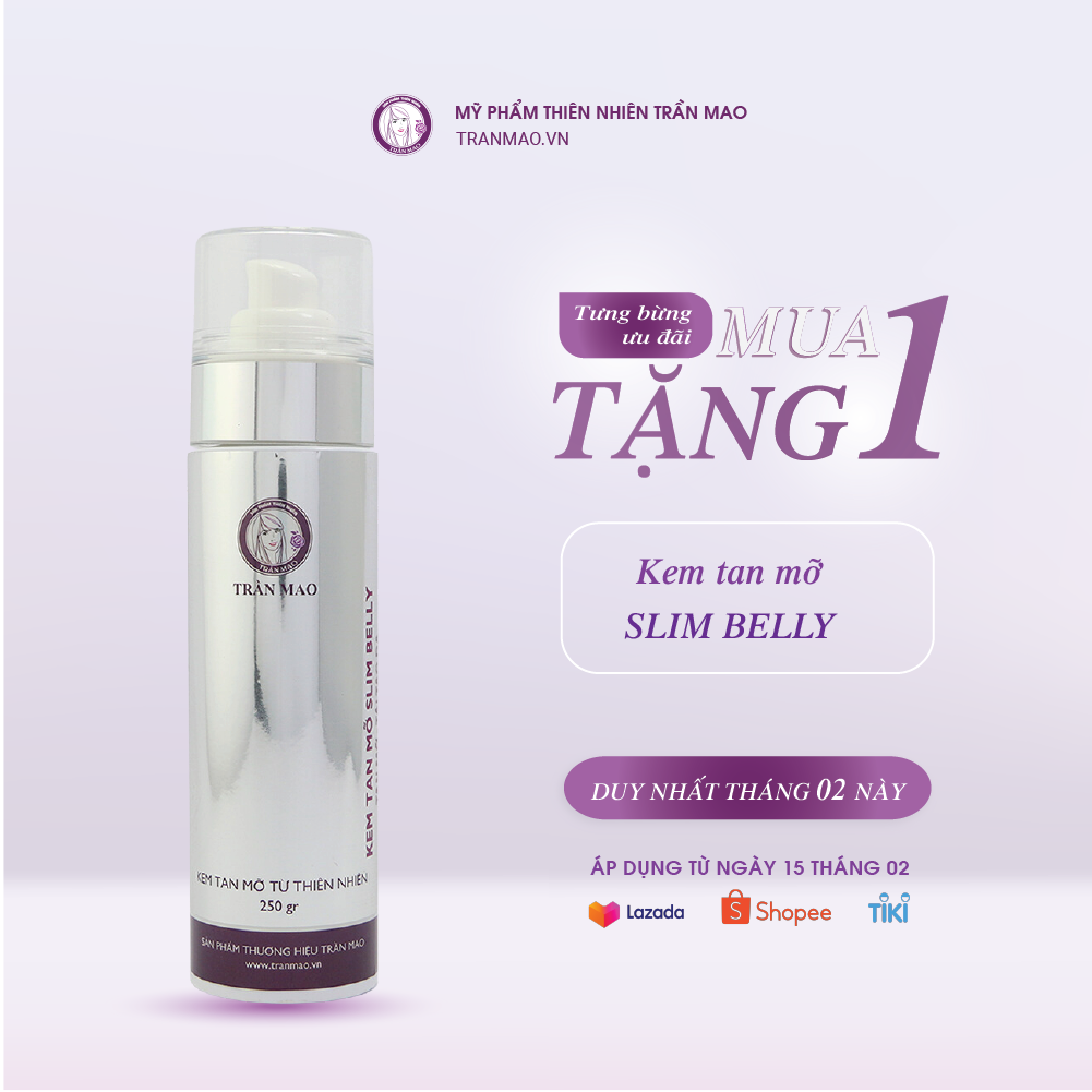 KEM TAN MỠ SLIM BELLY TRẦN MAO