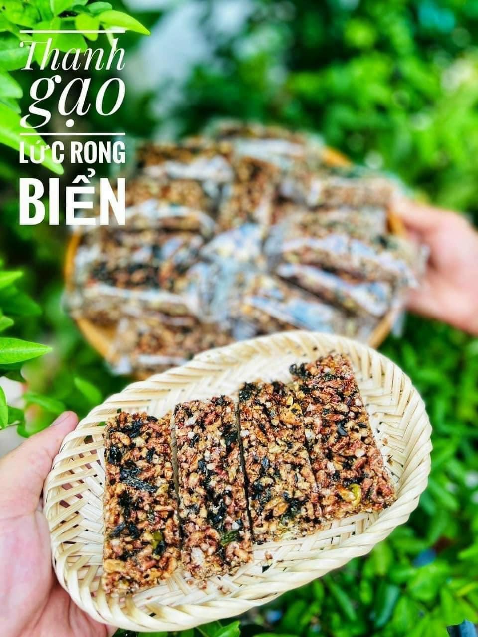 Thanh gạo lứt rong biển 500gr