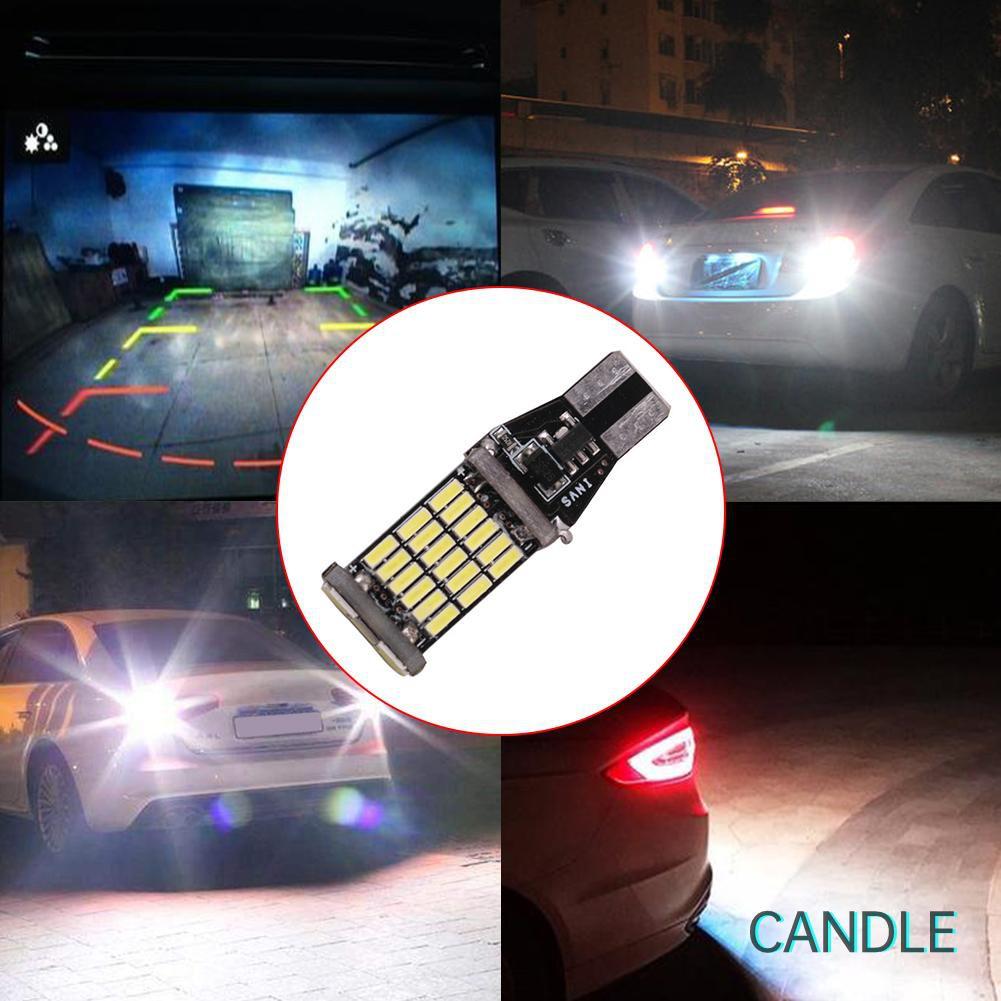 Bóng Đèn Led T15 W16W 4014 45 Smd 12v Chuyên Dụng Cho Xe Hơi