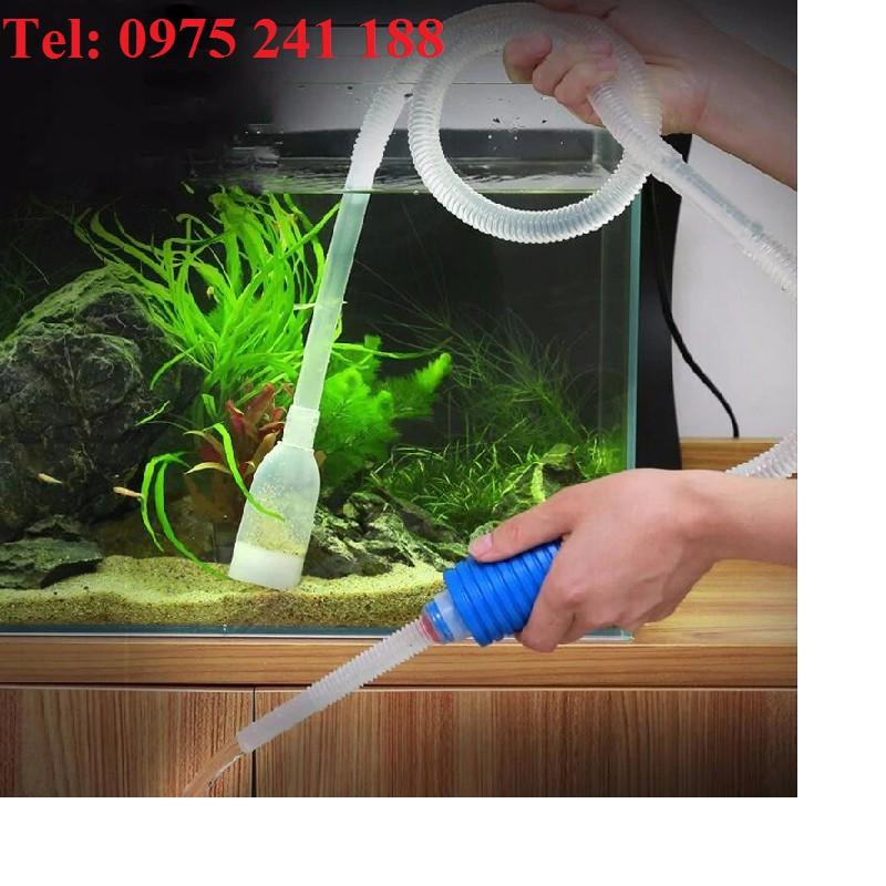 Bơm tay thay nước bể cá, sản phẩm tốt, tiện dụng
