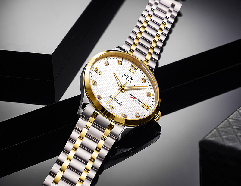 Đồng hồ nam chính hãng IW CARNIVAL IW651G-1 Kính sapphire ,chống xước ,Chống nước 50m ,Bảo hành 24 tháng,Máy cơ (Automatic),dây kim loại thép không gỉ 316L, thiết kế đơn giản dễ đeo