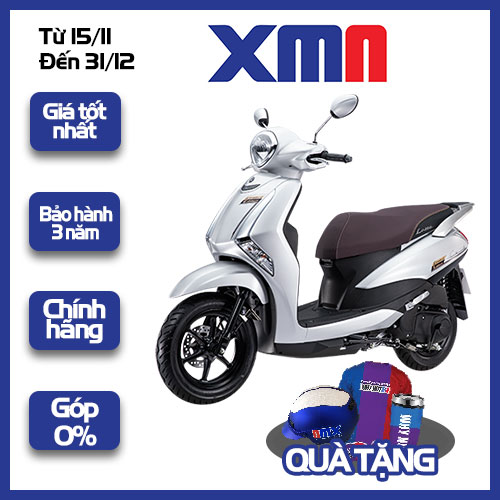 Xe máy Yamaha Latte Phiên bản Giới Hạn Bạc 2021 - Bạc Đen