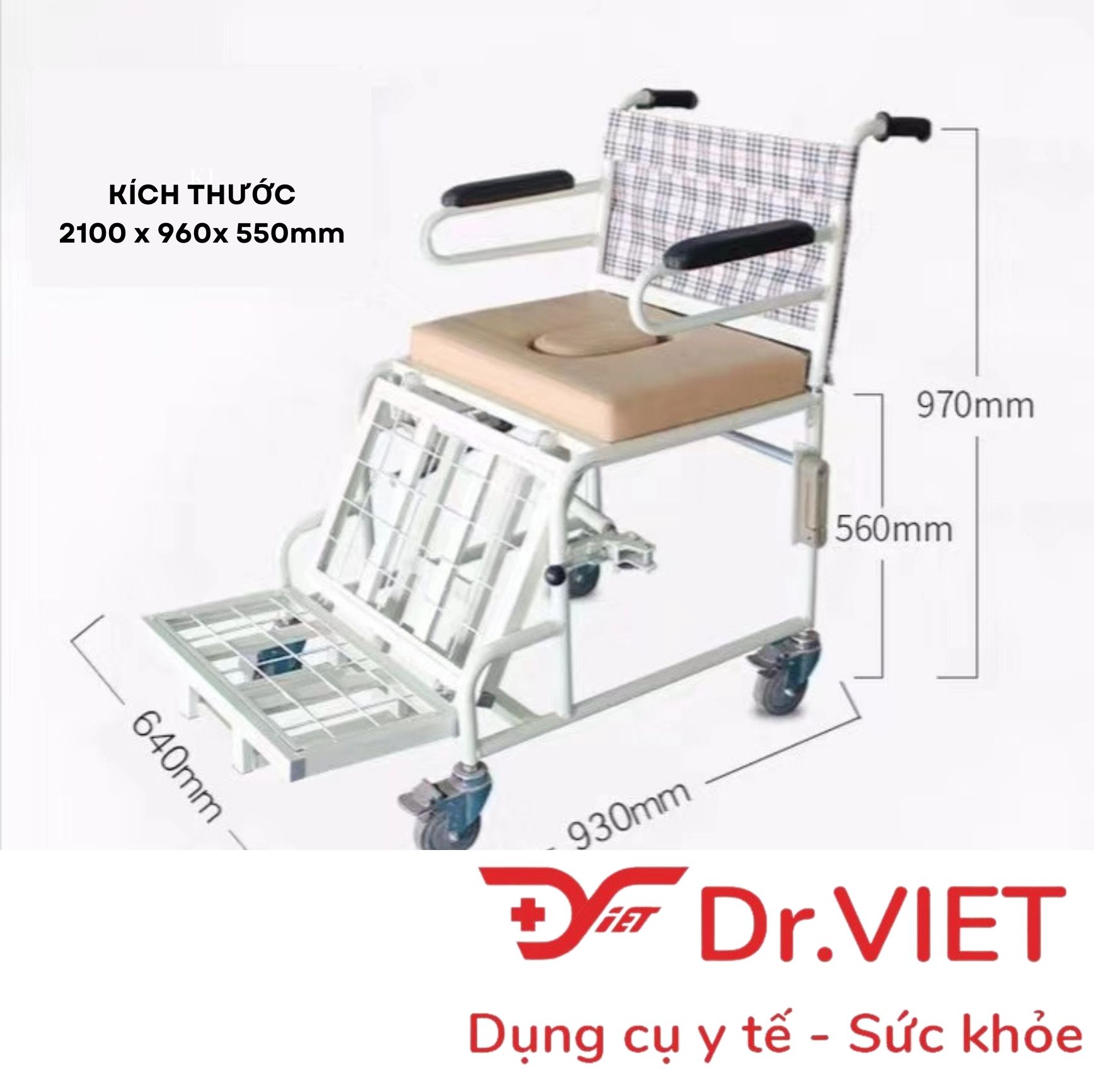 GIƯỜNG BỆNH NHÂN ĐA CHỨC NĂNG TÁCH LÀM XE LĂN MODEL: DP-E28X