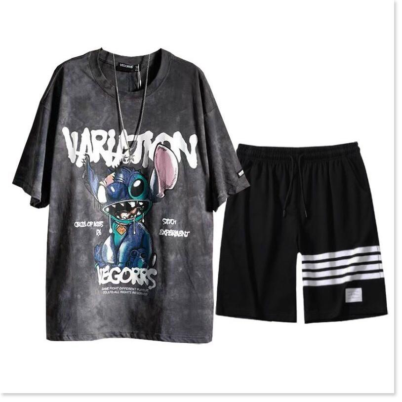 SET BỘ THUN HÈ HOẠ TIẾT HOẠT HÌNH SIÊU CHẤT CỰC HOT HÈ KME FASHION