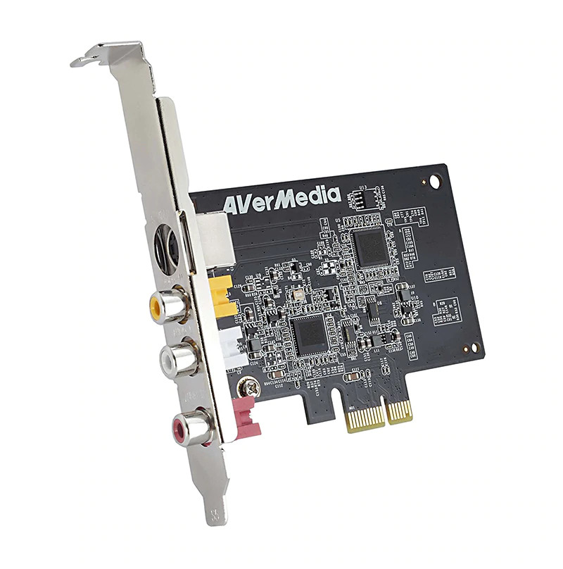 Card Chuyển Đổi PCI Ex sang AV, S-Video Avermedia C725 Tặng Kèm Tấm Pad Chuột Cao Cấp AZONE - Hàng Nhập Khẩu