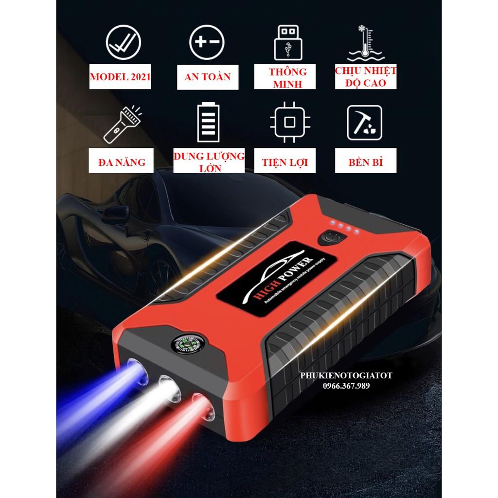 Bộ Kích Bình Đề Nổ Cứu Hộ Ô Tô Xe Hơi Khẩn Cấp Đa Năng Cao Cấp HIGH POWER