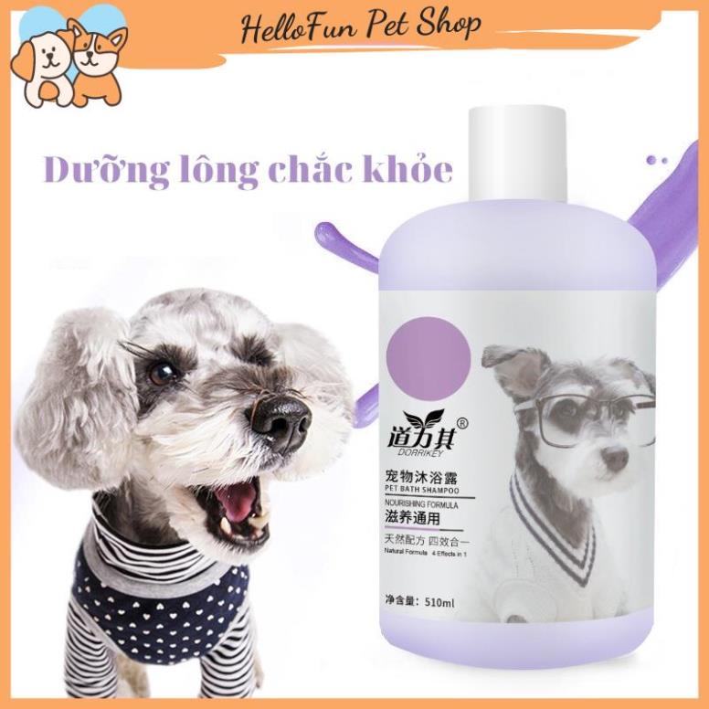 Sữa tắm cho chó mèo Dorrikey 510ml